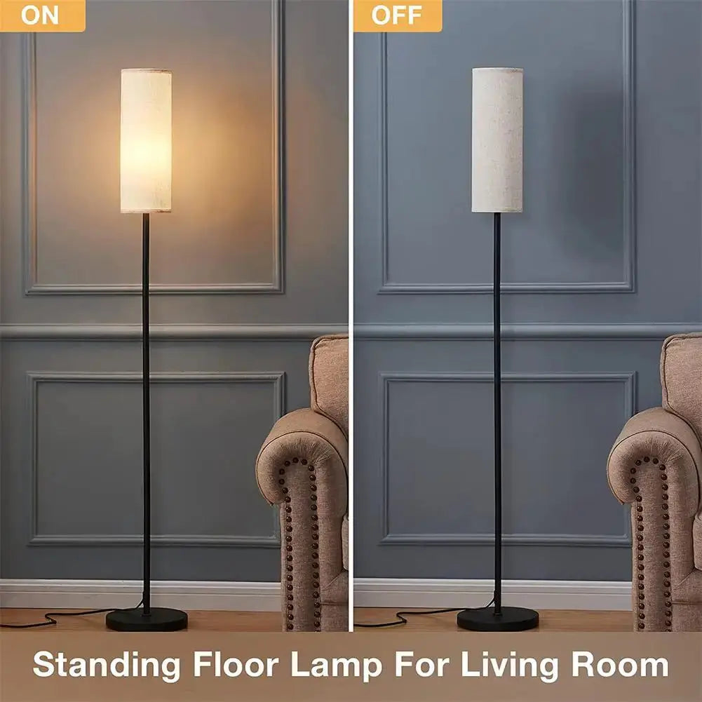 GlowBright Linen Lamp
