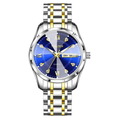 POEDAGAR Men's Luxury Stainless Steel Watch - Komely