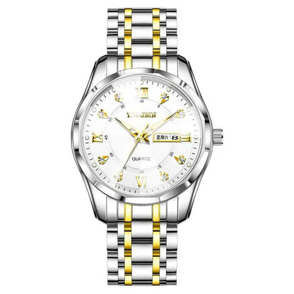 POEDAGAR Men's Luxury Stainless Steel Watch - Komely