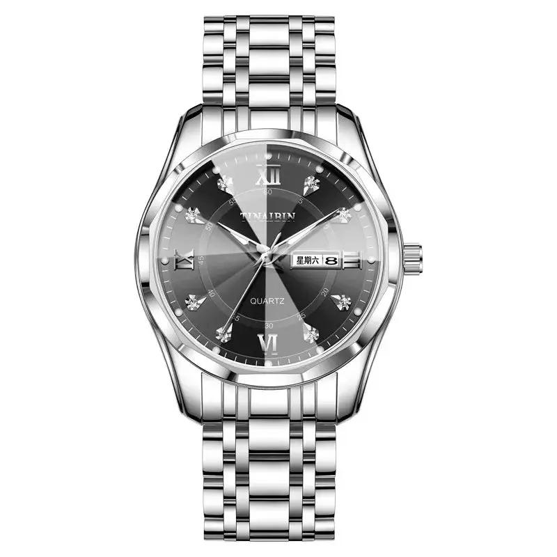 POEDAGAR Men's Luxury Stainless Steel Watch - Komely