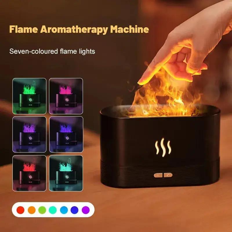 The Flame Air Humidifier Lamp - Komely