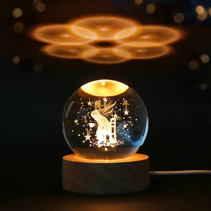 Crystal Glow Sphere