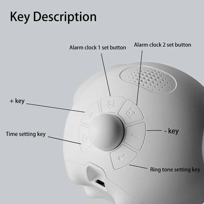 Interactive Dual Alarm Clock for Kids