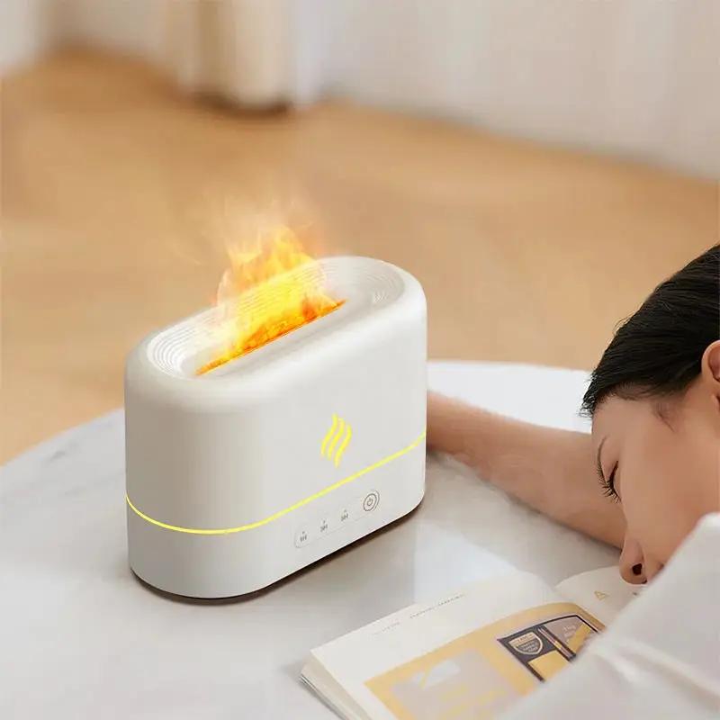 The Flame Air Humidifier Lamp - Komely