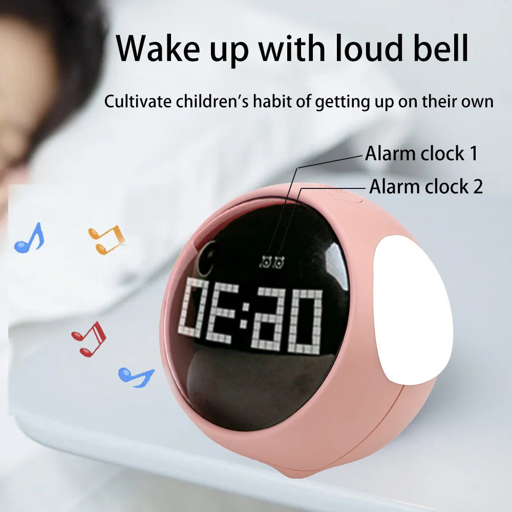 Interactive Dual Alarm Clock for Kids