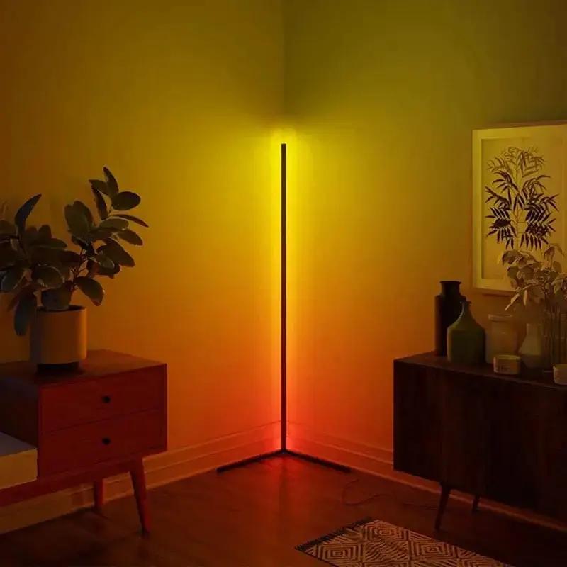 RGB Corner Floor Lamp - Komely