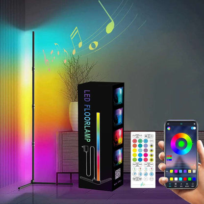 RGB Corner Floor Lamp - Komely