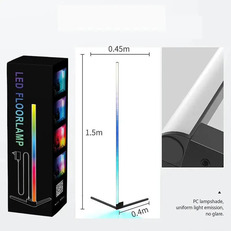 RGB Corner Floor Lamp - Komely